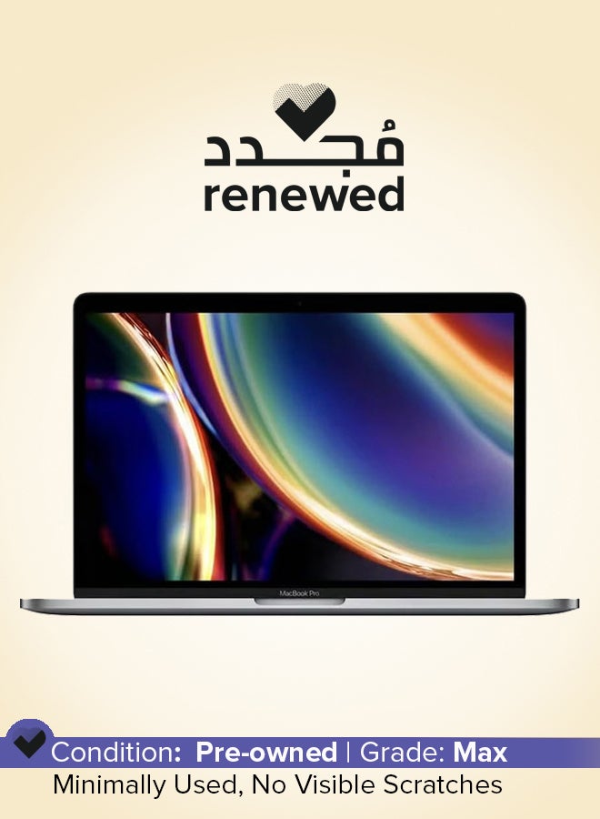 ابل  Renewed - Macbook Pro 2020 (A2251) Laptop With 13.3-Inch Display,Core i7 Processor/Quad Core/9th Gen/16GB RAM/512GB SSD/macOS English Space Grey - Image 1