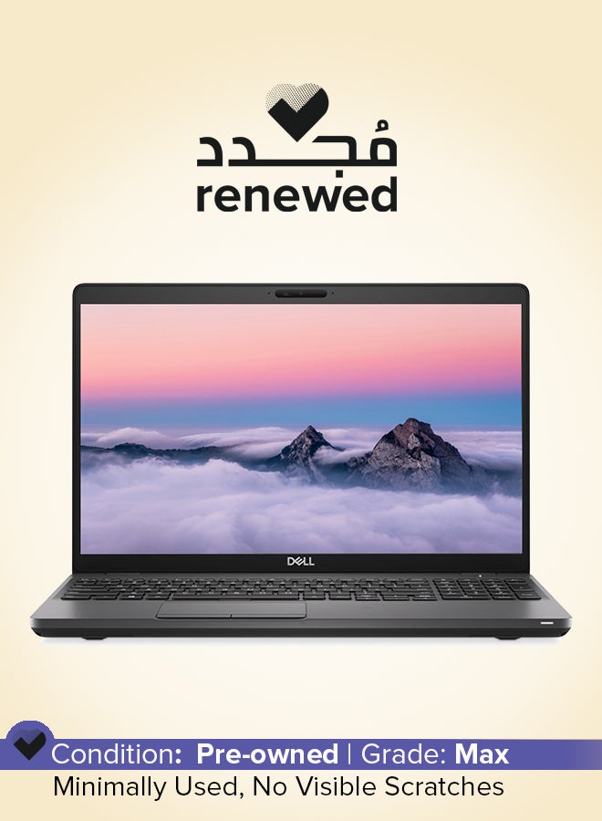 ديل مجدد - لابتوب لاتيتيود 5501 بشاشة 15.6 بوصة، معالج إنتل كور i7/الجيل التاسع/ذاكرة RAM 16GB/قرص SSD سعة 512GB/رسومات إنتل UHD 630/ويندوز 10 برو - Image 1