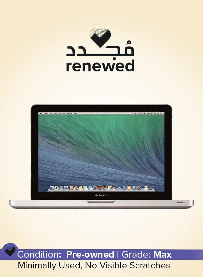 Apple Renewed - Macbook Pro A1278 (2011) Laptop With 13.3-Inch Display,Core i5 Processor/Dual Core/3rd Gen/8GB RAM/500GB SSD/macOS English Silver  - Image 1