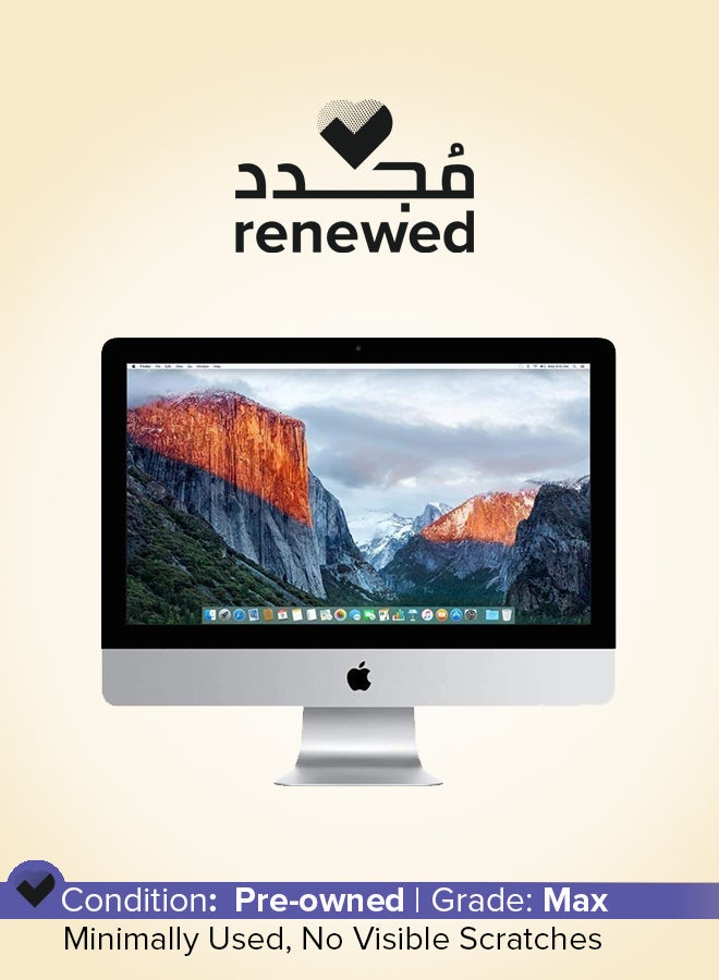 Apple Renewed - iMac A1418 (2015) AIO With 21.5-Inch Full HD Display,Core i5 Processor/Dual Core/5th Gen/16GB RAM/256GB SSD/macOS English Silver - Image 1