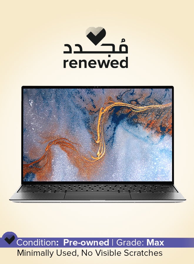 DELL Renewed - XPS 13 9310, 13.4 Inch Full HD Thin And Light Ultrabook, 11th Gen Intel Core i7-1185G7/16GB RAM/1TB SSD/Iris Xe Graphics/Windows 10 Home/International Version English/Arabic Silver - Image 1