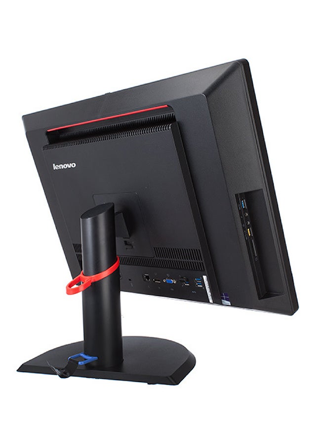 لينوفو Renewed - All-in-One Desktop PC ThinkCentre M93 AIO With 24-Inch HD Display,Intel Core i5 Processor/Dual Core/4th Gen/8GB RAM/256GB SSD/Windows/Intel HD 620 With CD Room English Black  - Image 2
