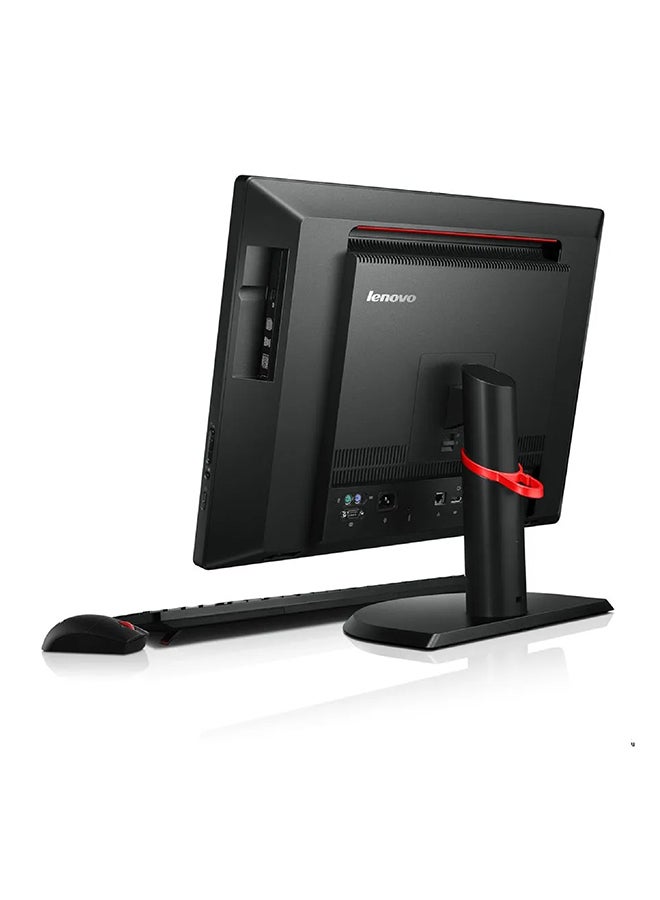لينوفو Renewed - All-in-One Desktop PC ThinkCentre M93 AIO With 24-Inch HD Display,Intel Core i5 Processor/Dual Core/4th Gen/8GB RAM/256GB SSD/Windows/Intel HD 620 With CD Room English Black  - Image 3
