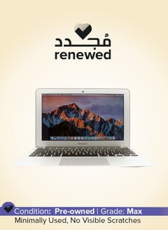 Apple Renewed - Macbook Air A1465 (2014) Laptop With 11.6-Inch Display,Core i5 Processor/Dual Core/6th Gen/4GB RAM/120GB SSD/macOS English Silver  - Image 1