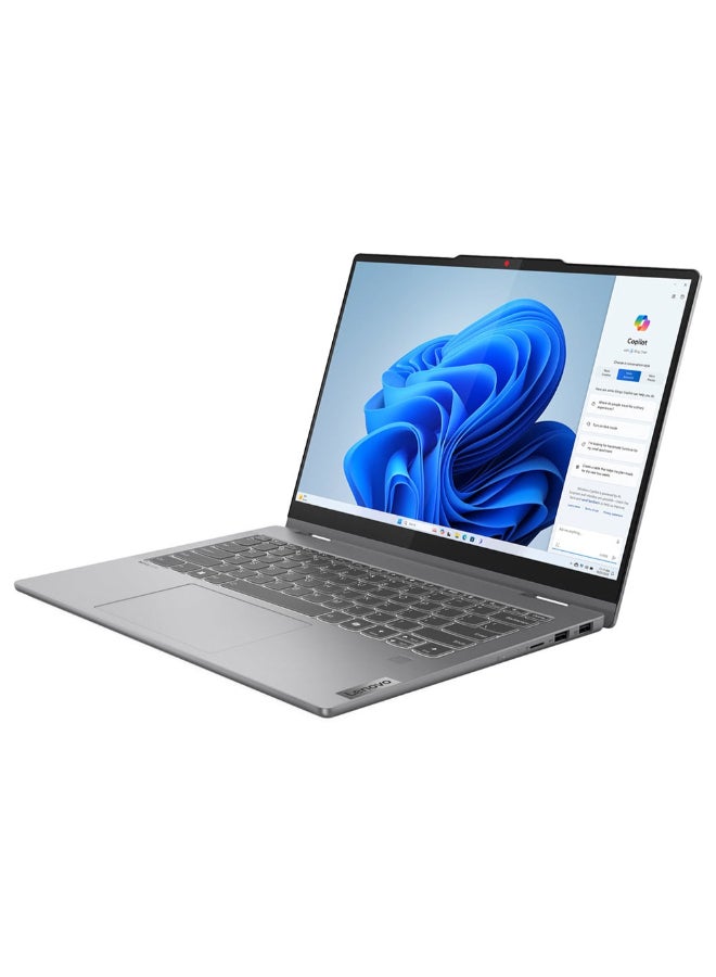 Lenovo IdeaPad 5 14IRH9 2-in-1 Convertible (2024) Laptop With 14-Inch WUXGA Display, Core i5-13420H Processor/16GB RAM/1TB SSD/Intel UHD Graphics/Windows 11 Home English/Arabic Luna Grey - Image 3