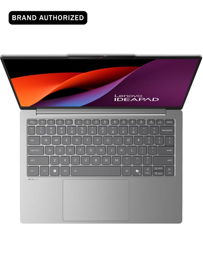 Lenovo IdeaPad Slim 5 13ARP10 (2025) Laptop With 13.3-Inch WUXGA Display, AMD Ryzen 7-7735HS Processor/16GB RAM/512GB SSD/AMD Radeon 680M Graphics/Windows 11 English/Arabic Cloud Grey - Image 1