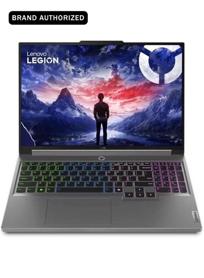Lenovo Legion 5 Gaming Laptop With 16-Inch wqxga Display, Core i7-14650HX Processor/16GB RAM/1TB SSD/8GB Nvidia Geforce RTX Graphics Card/Windows 11 English/Arabic Luna Grey English/Arabic Luna Grey - Image 1