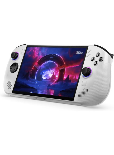 Legion GO S Handheld Gaming Console, 8" WUXGA 120Hz Touch Display, Ryzen Z2 Go Processor, 16GB RAM, 1TB SSD, Windows 11 English/Arabic Glacier White