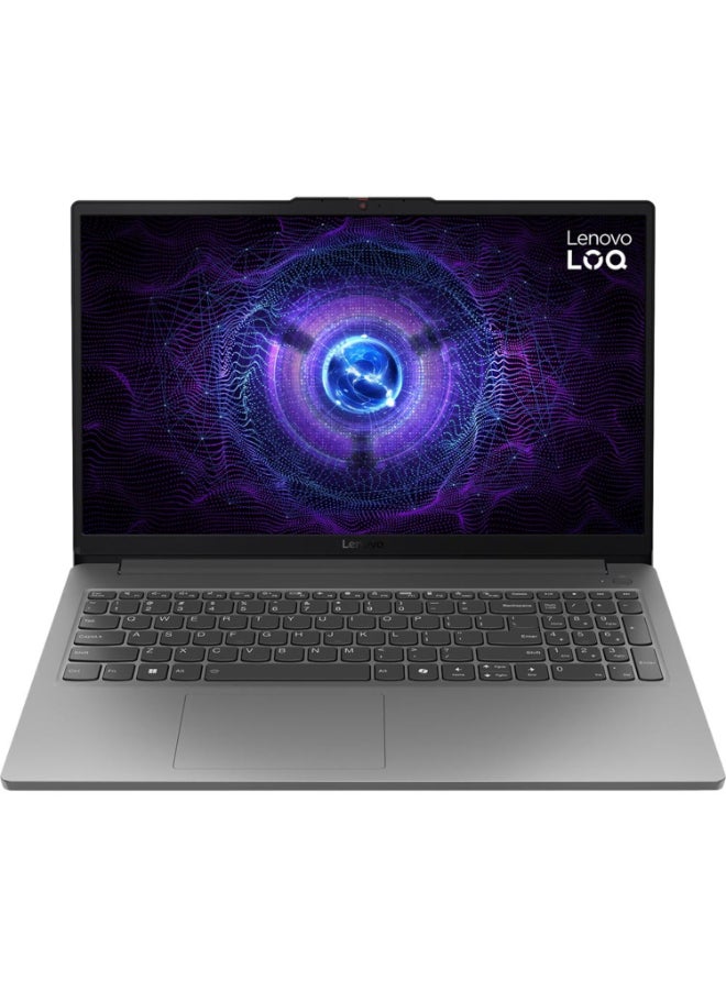 Lenovo LOQ 15IAX9E Gaming (2025) Laptop With 15.6-Inch FHD Display,Core i5-12450HX Processor/16GB RAM/512GB SSD/6GB NVIDIA GeForce RTX 3050 Graphics Card/Windows 11 Home English/Arabic Luna Grey  - Image 1
