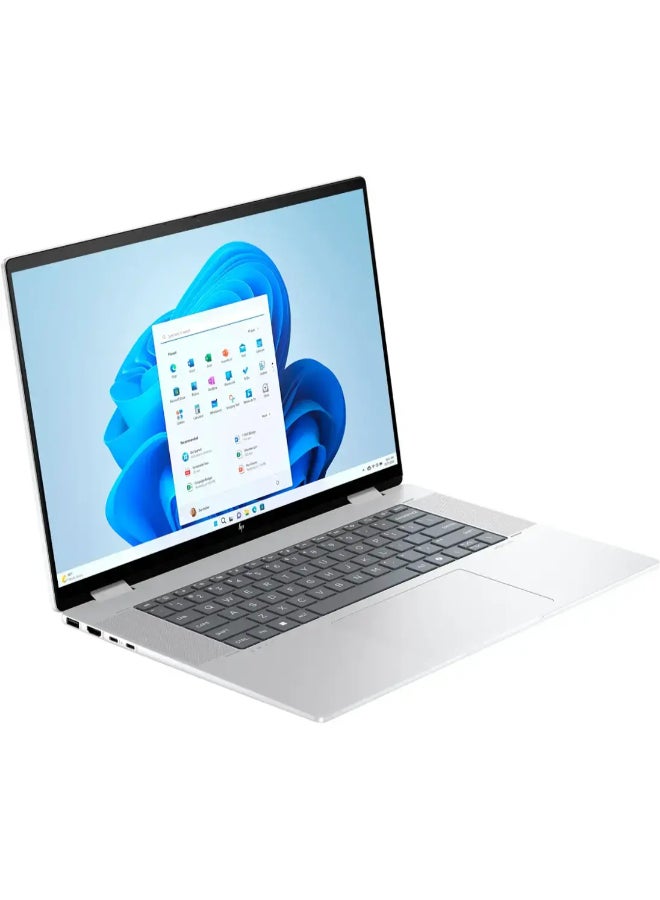 HP - Envy x360 16-ac0023dx 2-In-1 Laptop With 16-Inch Display, Core Ultra 7 155U Processor/16GB RAM/1TB SSD/Intel UHD Graphics/Windows 11 Home English Silver - Image 1