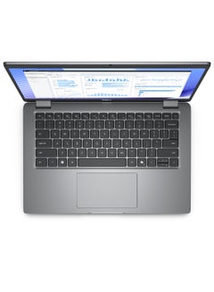 DELL Precision Laptop 1st Series With 14-Inch FHD Display, Intel Core Ultra 7-165H Processor/16GB RAM/512GB SSD/Intel Iris XE Graphics/Windows 11 Pro English Silver  - Image 2