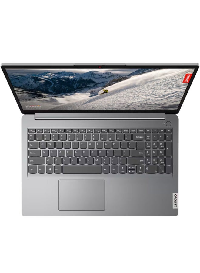 Lenovo (Upgraded Version) IdeaPad 1 15ALC7 (2025) Laptop With 15.6-Inch FHD Display, AMD Ryzen 7-5700U Processor/16GB RAM/512GB SSD/AMD Radeon Graphics/Windows 11 Home / Cloud English/Arabic Cloud Grey - Image 1
