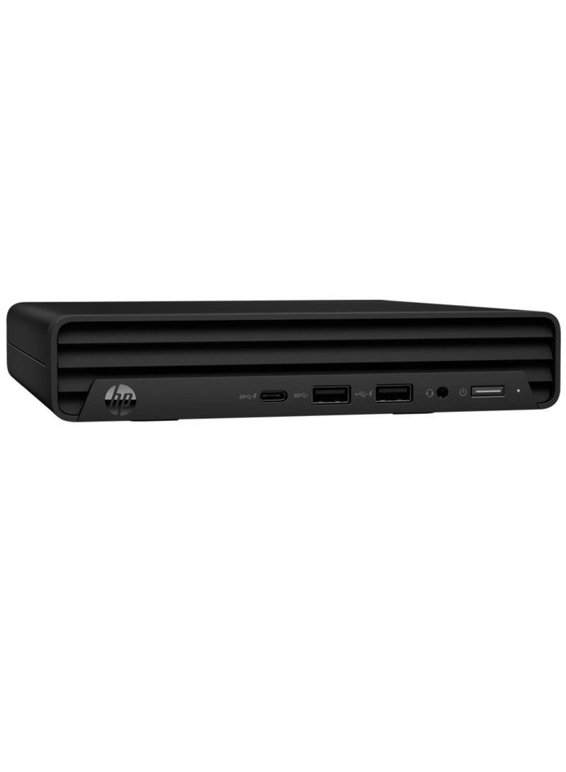 HP - Pro Mini 260 G9 Desktop PC - Intel Core i5-1335U, 8GB DDR4 RAM, 512GB PCIe NVMe SSD, Intel Iris X Graphics, Wi-Fi 6, Bluetooth 5.3, FreeDOS, 65W Adapter, 1-Year Warranty, Compact Mini Form Factor | 9H6E6ET black - Image 1