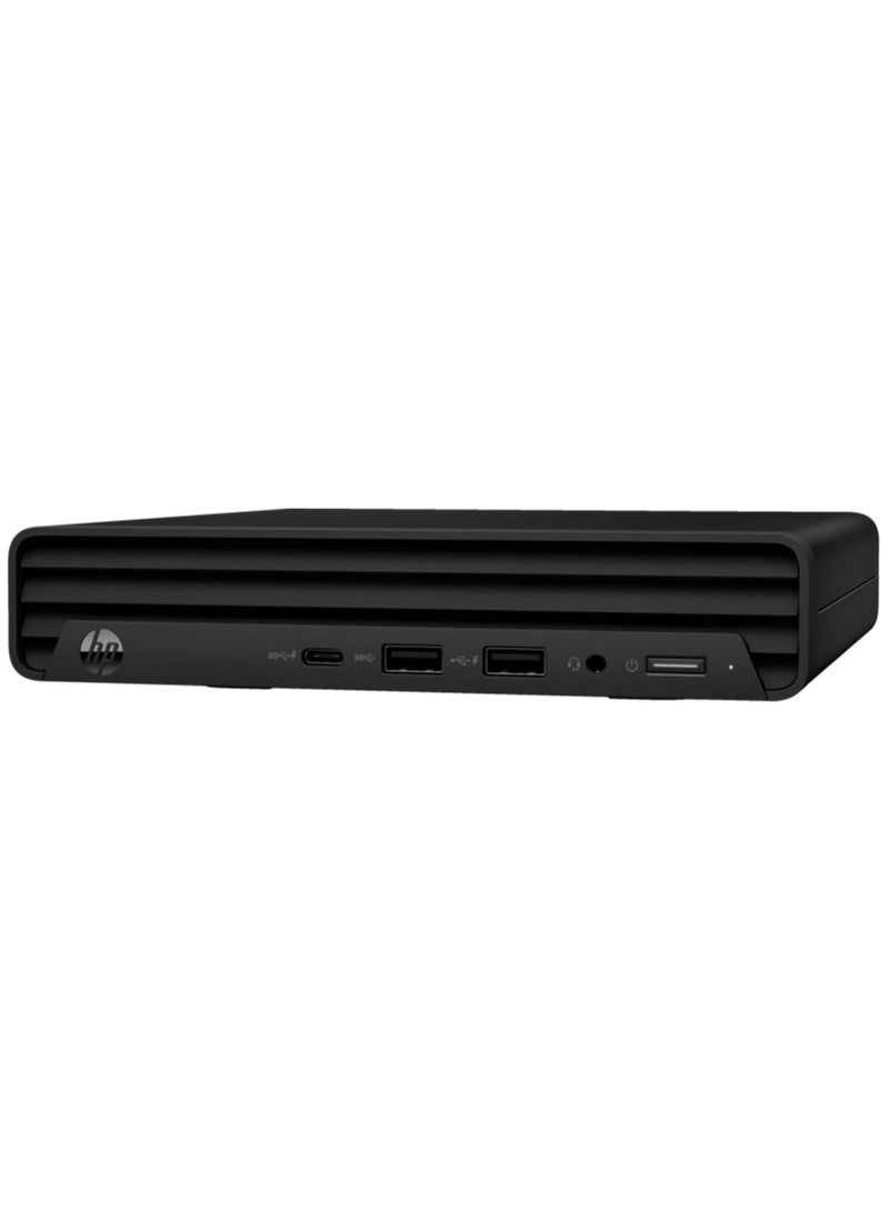 HP - Pro Mini 260 G9 Desktop PC - Intel Core i5-1335U, 8GB DDR4 RAM, 512GB PCIe NVMe SSD, Intel Iris X Graphics, Wi-Fi 6, Bluetooth 5.3, FreeDOS, 65W Adapter, 1-Year Warranty, Compact Mini Form Factor | 9H6E6ET black - Image 1
