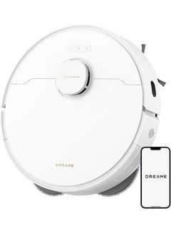 Dreame L10S Pro Gen 2 Robot Vacuum Cleaner And Mop, 7,000 Pa Suction Power, Automatic Mop Lifting, Ultrasonic Carpet Detection, Siri Compatibility, Dreamehome App, Pet Hair, Hard Floors, And Carpet 2400 W L10s PRO GEN 2 White  - Image 1