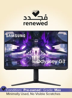 Samsung Renewed - LED Odyssey G3 - 23.8-Inch FHD 165Hz 1MS- AMD FreeSYNC Gaming Monitor Black  - Image 1