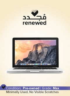 Renewed - Macbook Pro A1278 (2012) Laptop With 13.3-Inch HD Display,Core i5 Processor/Dual Core/4th Gen/4GB RAM/500GB HDD/macOS English Silver