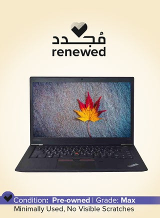 Renewed -Thinkpad T470 Laptop With 14-Inch Display,Intel Core i7-8650U/6th Gen/16GB RAM/256GB SSD/Intel HD Graphics English Black - pnsku/N70164106V/45/_/1743573012/bc22b920-d4e1-4dcc-a8ce-3af9192a37c3