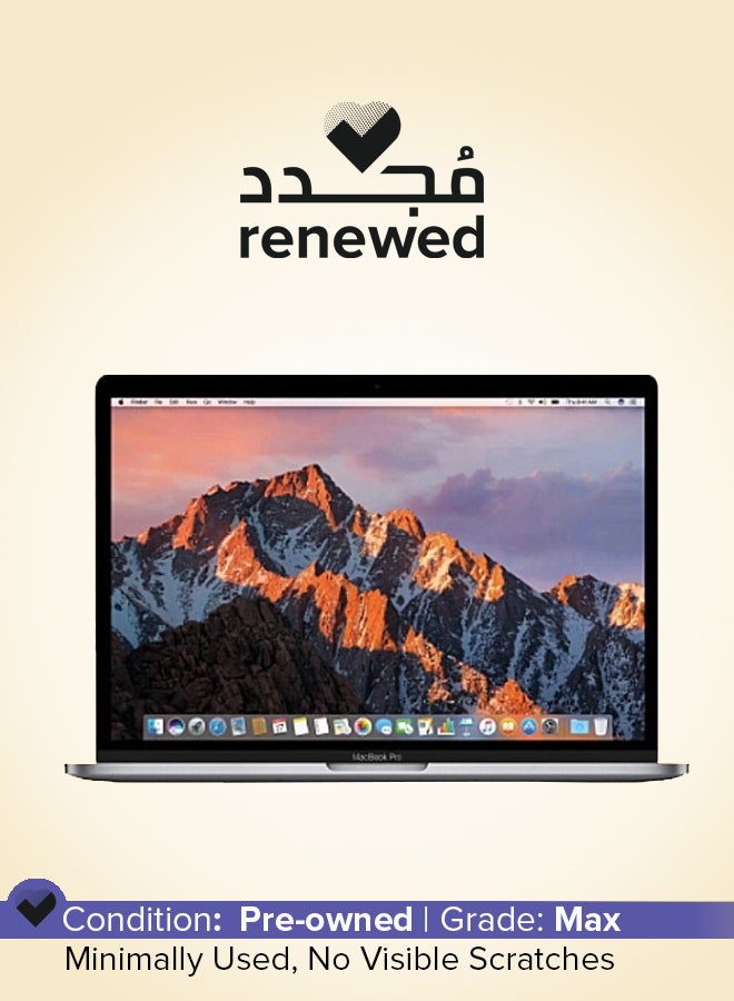 Apple Renewed - Macbook Pro A1708 (2017) Laptop With 13.3-Inch HD Display,Core i5 Processor/Quad Core/7th Gen/8GB RAM/256GB SSD/macOS Silver  - Image 1