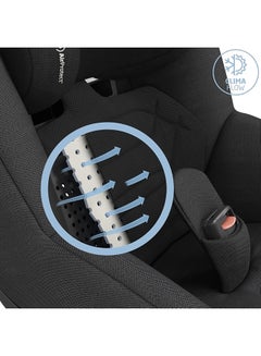 Maxi-Cosi Pearl 360 Pro Newborn Inlay, Designed for Pearl 360 Rotating Car Seat, 0-3 Month, Authentic Black, 2 Year Warranty  - Image 4