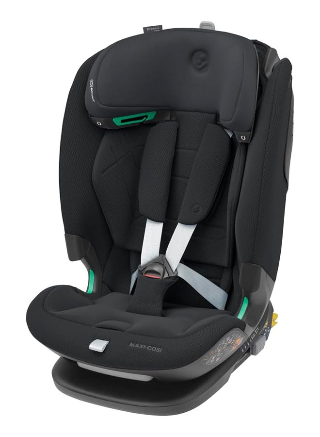 Maxi-Cosi Titan Pro 2 i-Size Child Car Seat, G-CELL Side Impact Protection, ClimaFlow Temperature Control, 4 Recline Positions, 15 Month to 12 Years, Authentic Graphite  - Image 1