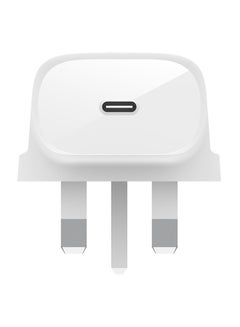 belkin 30W USB C Wall Charger with USB-C to Lightning Cable, PPS, Power Delivery, USB-IF Certified PD 3.0 Fast Charging for iPhone 14/14 Plus, Pro, Pro Max, And More - White  - Image 2