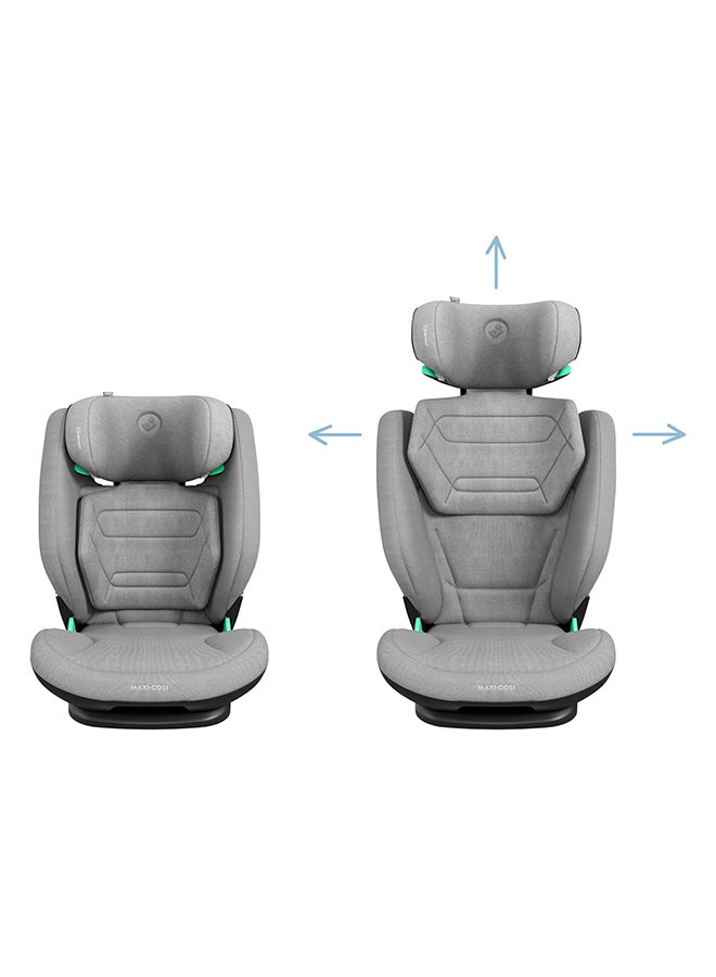 Maxi-Cosi RodiFix Pro2 i-Size Infant Car Seat, G-CELL Side Impact Protection, ClimaFlow For Temperature Control, 3.5 Months to 12 Years, Authentic Grey  - Image 2