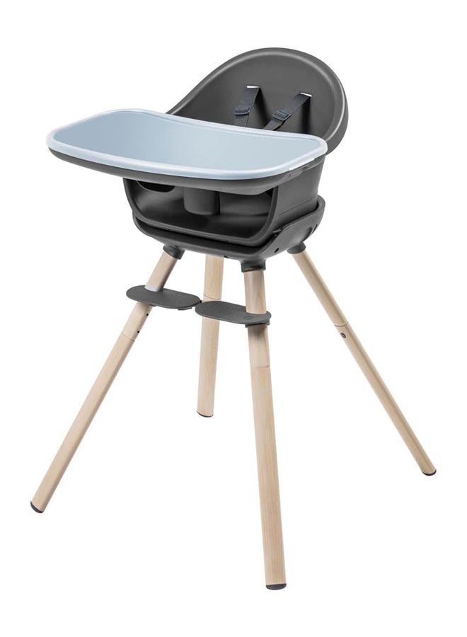 ماكسي كوزي Moa 4-in-1 Evolutive Highchair, 6 Months - 5 Years, 0-22 kg, Adjustable Baby high Chair, Transforms to Booster Seat, Toddler Stool & Small Desk with Seat, Beyond Graphite  - Image 2