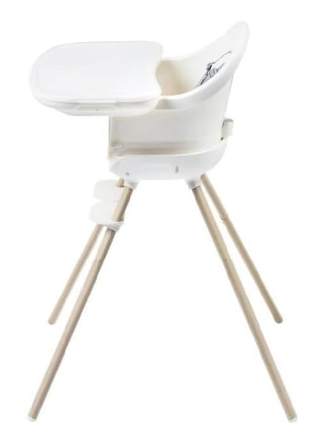 ماكسي كوزي Moa 4-in-1 Evolutive Highchair, 6 Months - 7 Years, 0-25 kg, Adjustable Baby High Chair, Transforms to Booster Seat, Toddler Stool & Small Desk with Seat, Beyond White  - Image 3
