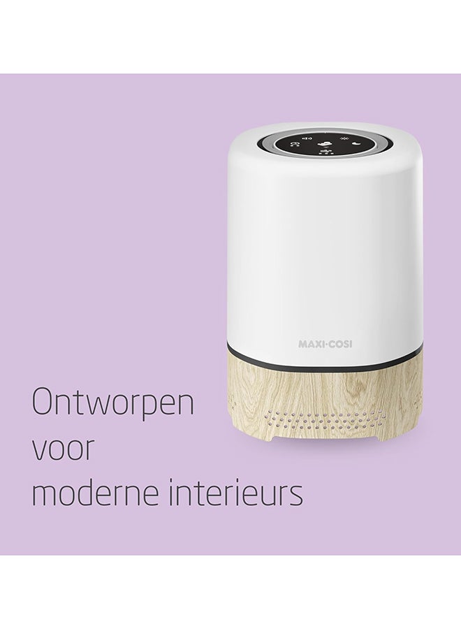 ماكسي كوزي منقي الهواء 3 في 1 من Maxi-Cosi، منقي هواء HEPA لغرفة الأطفال (H13)، من الولادة، منقي هواء HEPA 13 للحساسية، جزء من المنزل المتصل - متوافق مع أليكسا/مساعد جوجل - Image 5