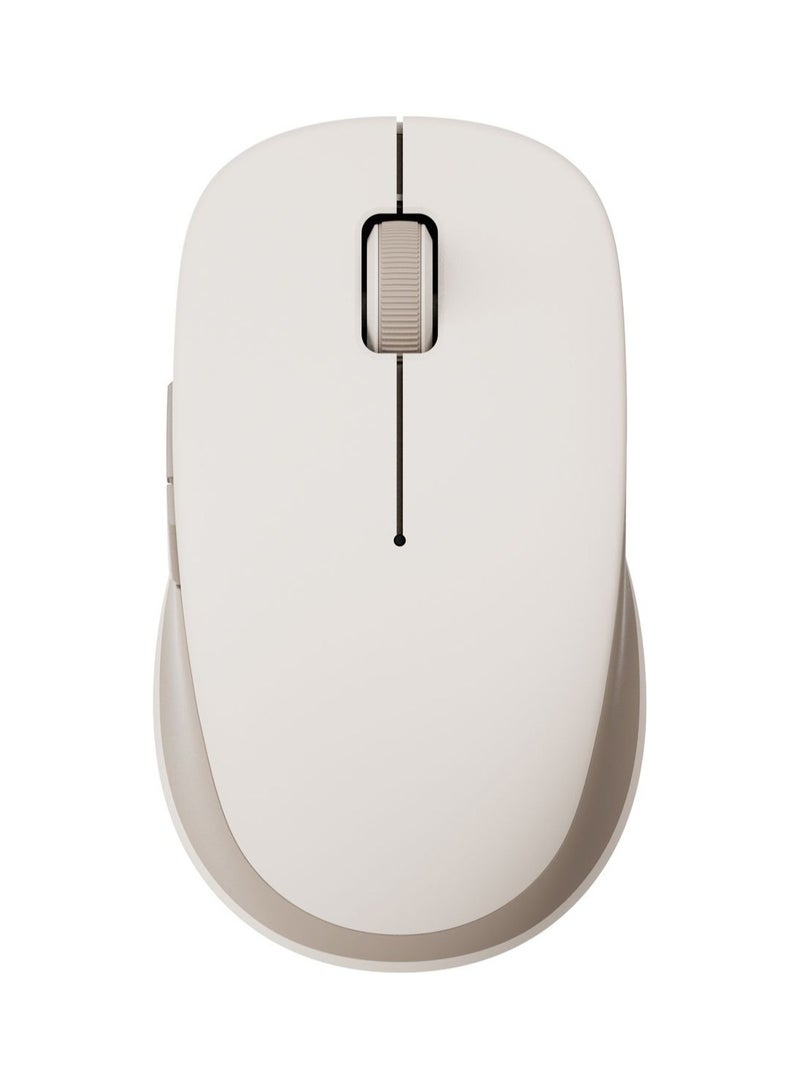 Xiaomi Dual-Mode Wireless Silent Mouse 2, 1200 DPI with Bluetooth and 2.4GHz Connectivity - BHR8849GL | White  - Image 1