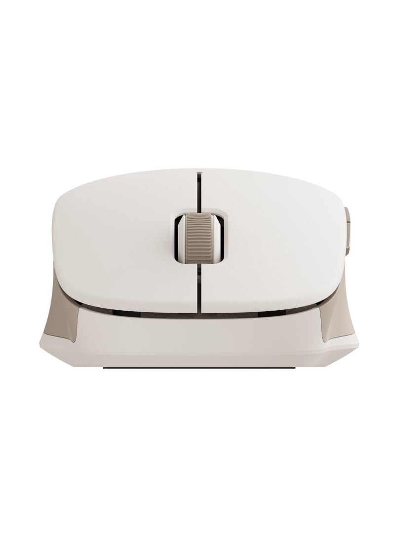Xiaomi Dual-Mode Wireless Silent Mouse 2, 1200 DPI with Bluetooth and 2.4GHz Connectivity - BHR8849GL | White  - Image 4