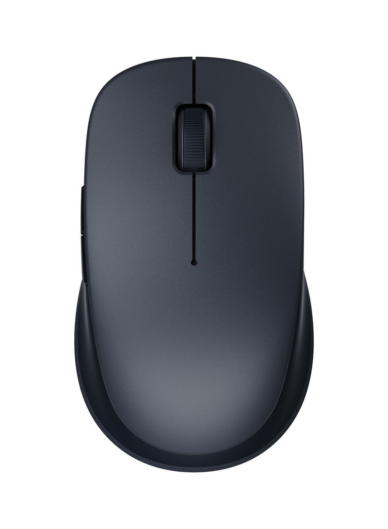 شاومي Dual-Mode Wireless Silent Mouse 2, 1200 DPI with Bluetooth and 2.4GHz Connectivity - BHR8850GL | Black  - Image 1