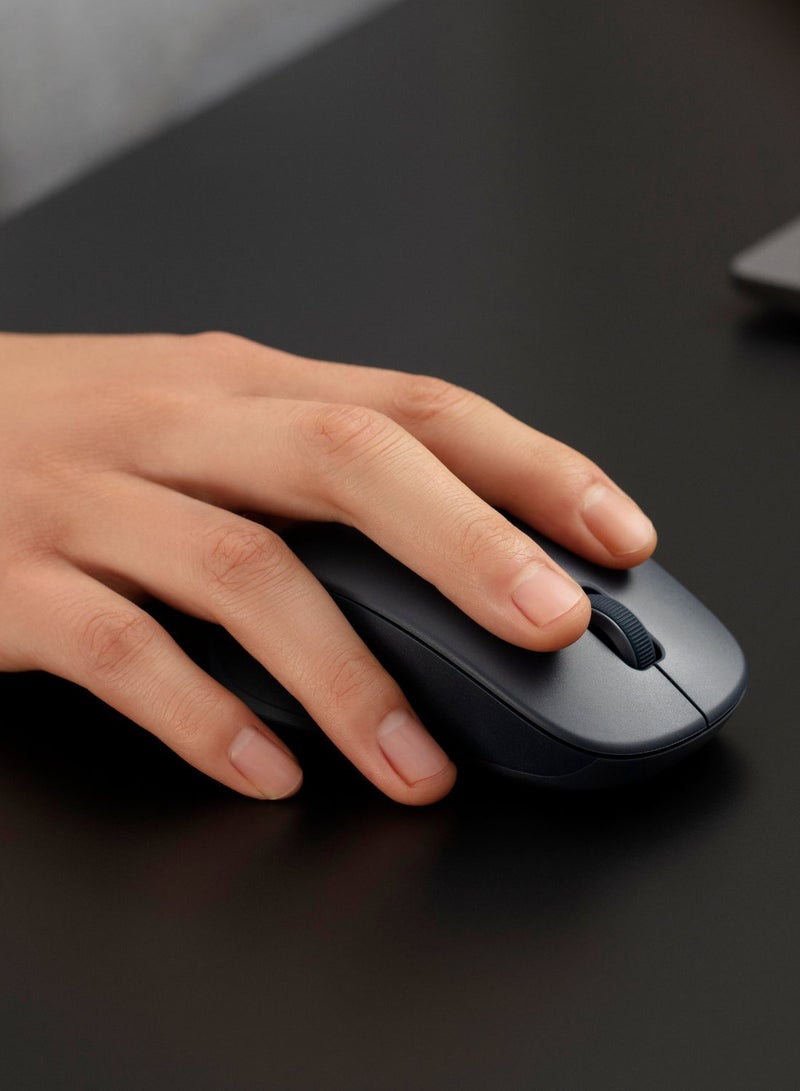 شاومي Dual-Mode Wireless Silent Mouse 2, 1200 DPI with Bluetooth and 2.4GHz Connectivity - BHR8850GL | Black  - Image 5