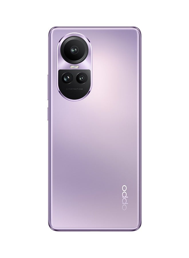 OPPO - Reno 10 Pro 5G Dual SIM Glossy Purple 12GB RAM 256GB-International version - Image 1