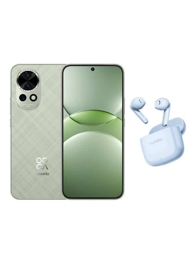 HUAWEI Nova 13 Dual SIM Green 12GB RAM 256GB 4G With Huawei Freebuds SE 2  - Image 1