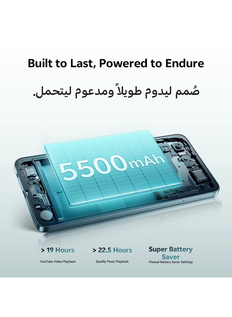 فيفو - Y04 AI 4G Dual SIM Jade Green 4GB RAM + 128GB | 5500Mah | with Neck Band - Middle East Version - Image 1