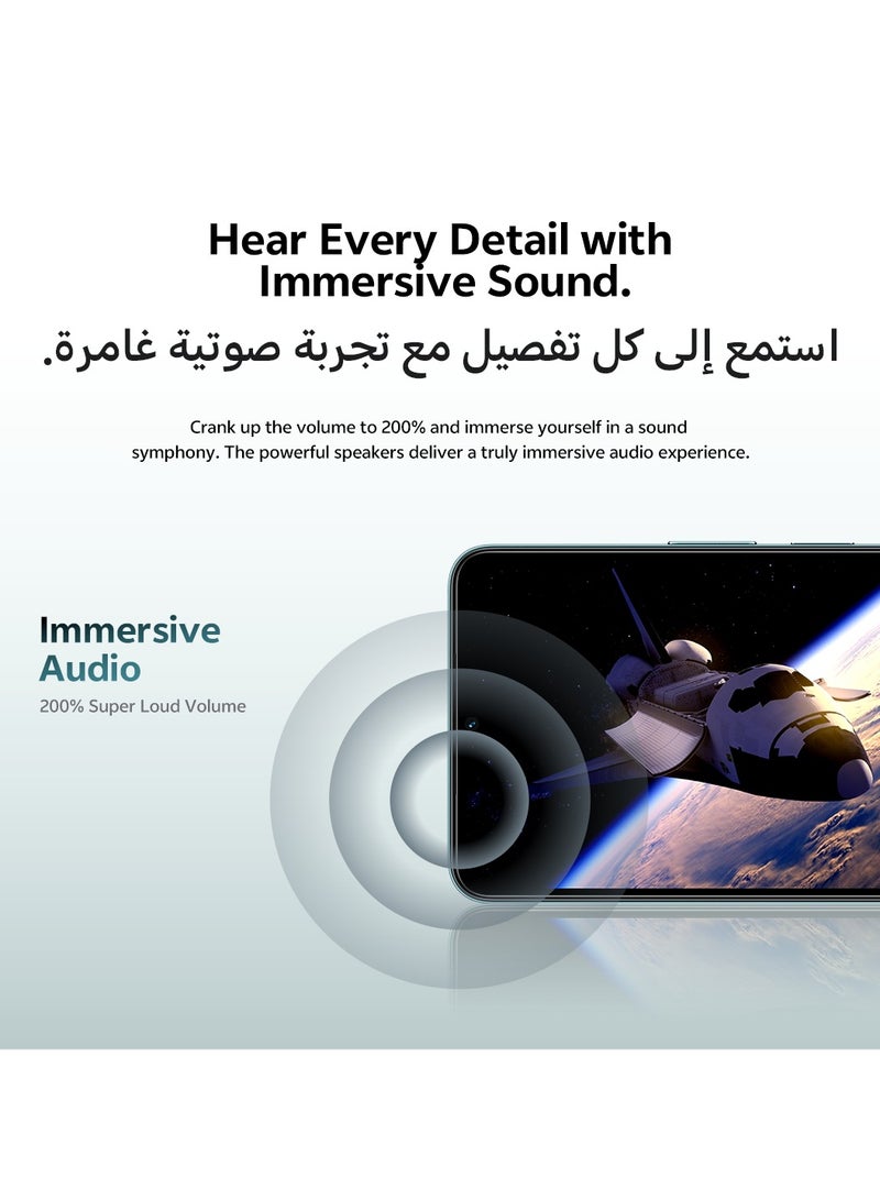 فيفو - Y04 AI 4G Dual SIM Jade Green 4GB RAM + 128GB | 5500Mah | with Neck Band - Middle East Version - Image 1
