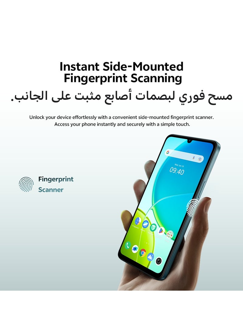فيفو - Y04 AI 4G Dual SIM Jade Green 4GB RAM + 128GB | 5500Mah | with Neck Band - Middle East Version - Image 1