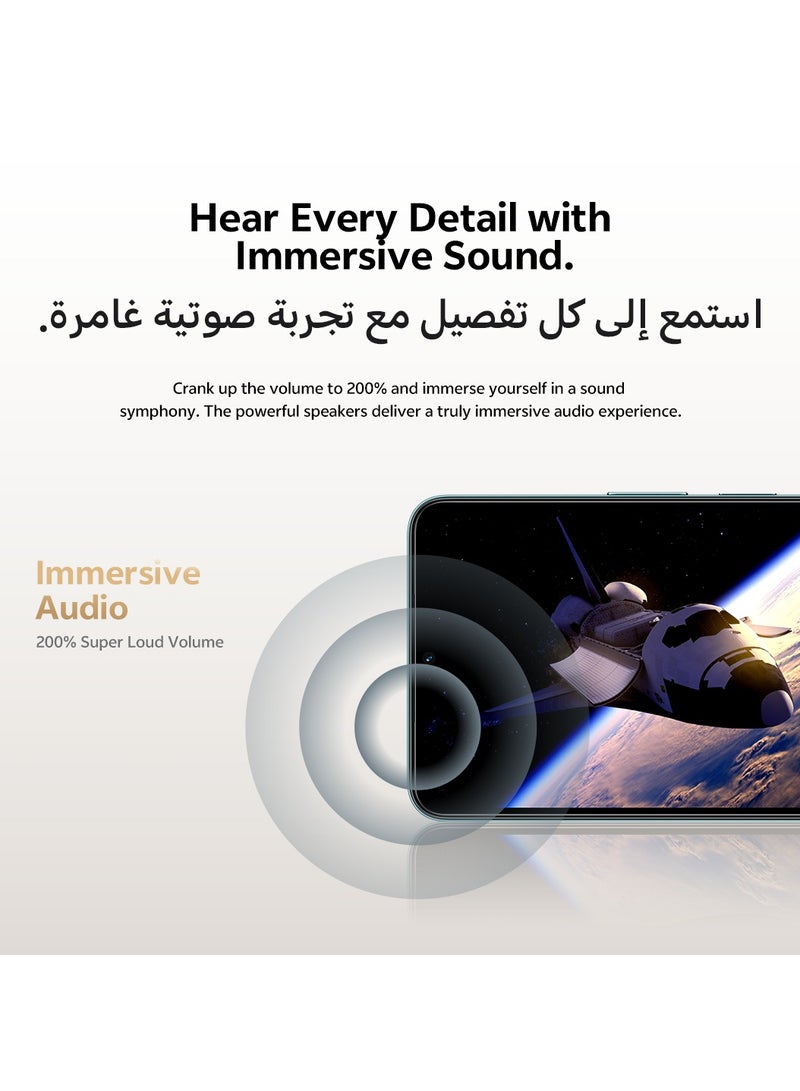 فيفو Y04 AI 4G Dual SIM Titanium Gold 4GB RAM + 128GB | 5500Mah | with Neck Band - Middle East Version  - Image 5