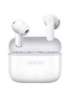 أوبو Enco Air4i Wireless Earbuds: 54-Hour Battery Life, IP55 Waterproof, Fast Charge, Dual Device Connectivity – Ultimate Audio Experience White  - Image 3