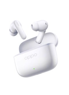 أوبو Enco Air4i Wireless Earbuds: 54-Hour Battery Life, IP55 Waterproof, Fast Charge, Dual Device Connectivity – Ultimate Audio Experience White  - Image 2