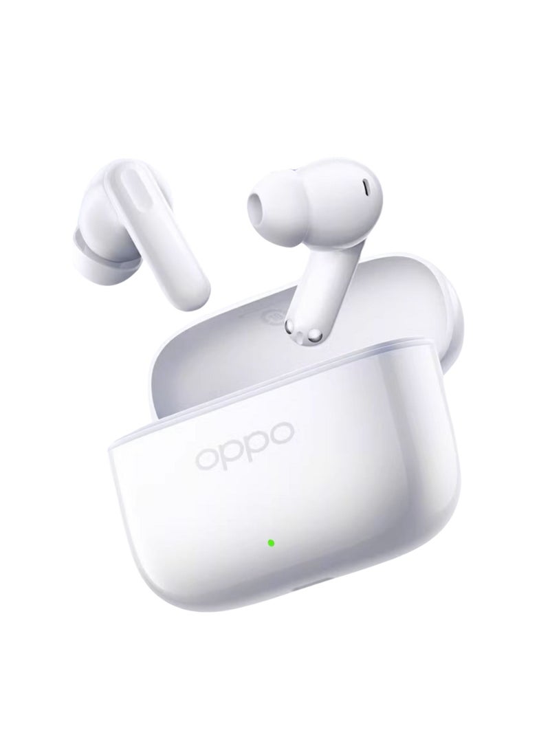 OPPO Enco Air4i Wireless Earbuds: 54-Hour Battery Life, IP55 Waterproof, Fast Charge, Dual Device Connectivity – Ultimate Audio Experience White - Image 2