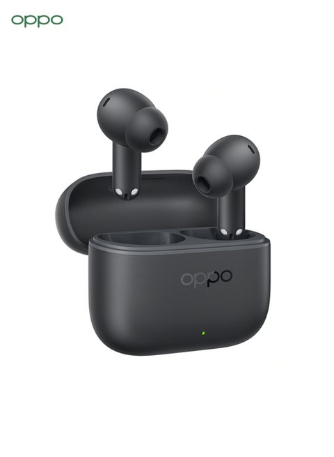 Enco Air4i Wireless Earbuds: 54-Hour Battery Life, IP55 Waterproof, Fast Charge, Dual Device Connectivity – Ultimate Audio Experience Black