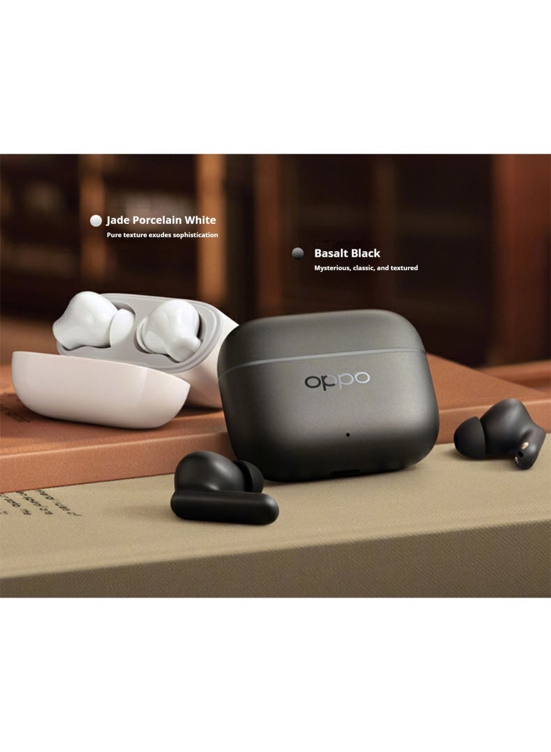 Enco Air4i Wireless Earbuds: 54-Hour Battery Life, IP55 Waterproof, Fast Charge, Dual Device Connectivity – Ultimate Audio Experience Black