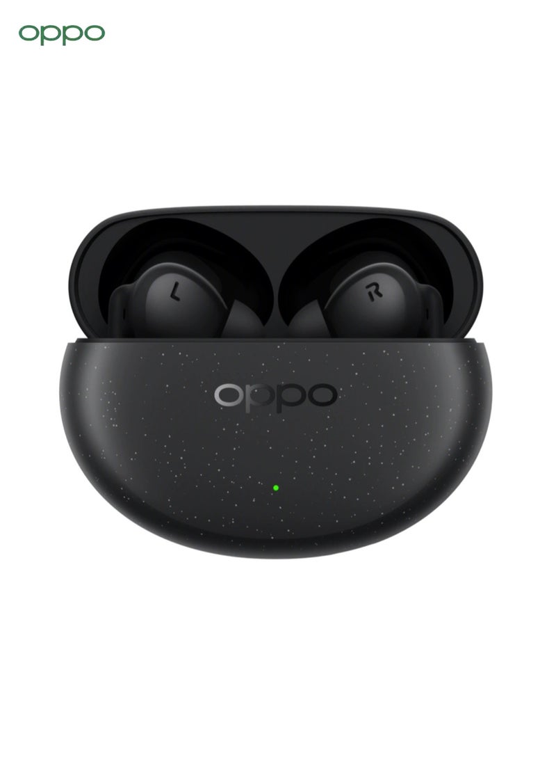 OPPO Enco Air4 pro Bluetooth Earbuds with 12.4mm Dynamic Driver, 44-Hour Battery, AI Noise Reduction, and Spatial Audio Technology Black - Image 2