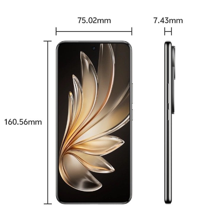 vivo - S20 Pro 5G Black 256GB 12GB RAM NFC Dimensite 9300 Plus Octa Core Smartphone 50MP TripeCamera 6.67” 120Hz AMOLED Screen 90W FlashCharge 5500mAh, Equipped with the latest Mediatek Dimensity 9300+ processor, delivers lightning-fast speeds for seamless multitasking and gaming With Google play Chinese version - Image 1