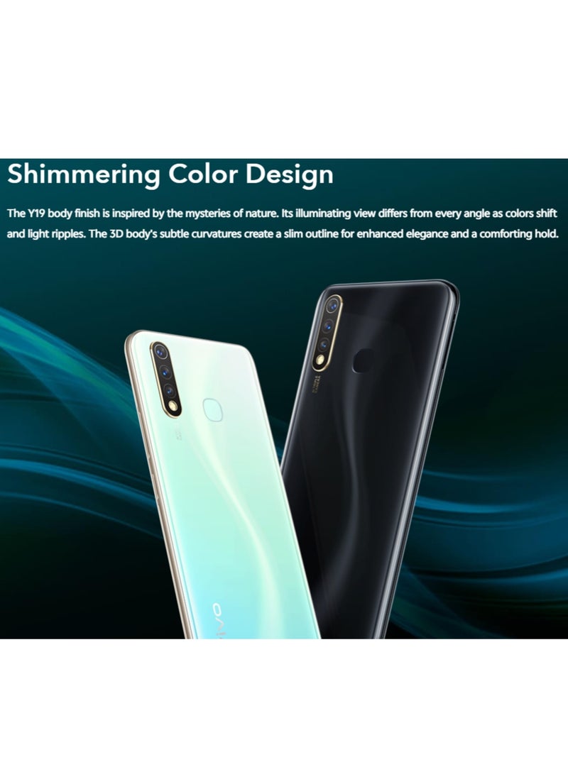 فيفو - Y19 Dual SIM Magnetic Black 8GB RAM 256GB 4G LTE - Image 1