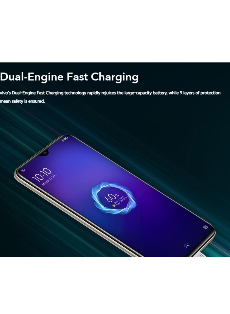 فيفو - Y19 Dual SIM Magnetic Black 8GB RAM 256GB 4G LTE - Image 1
