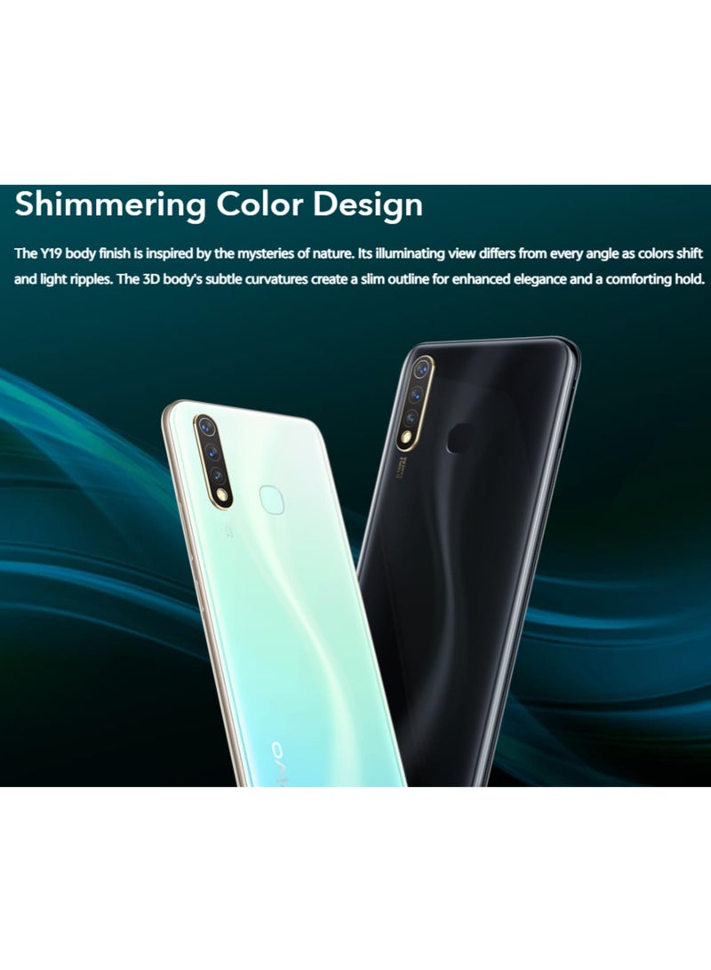 فيفو - Y19 Dual SIM Spring White 8GB RAM 256GB 4G LTE - Image 1
